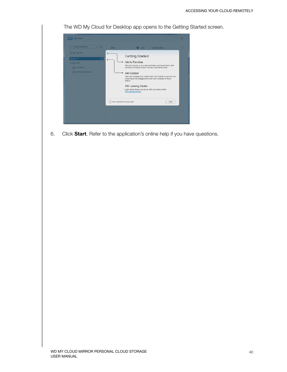Western Digital My Cloud Mirror User Manual User Manual | Page 45 / 166