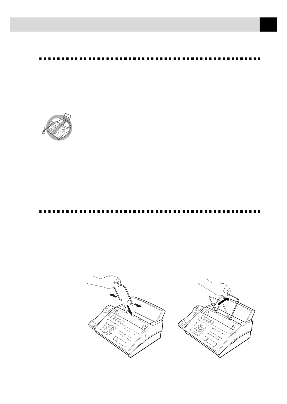 Choosing a location, Assembly, Attach the document support | Choosing a location assembly | Brother FAX 870MC User Manual | Page 19 / 165