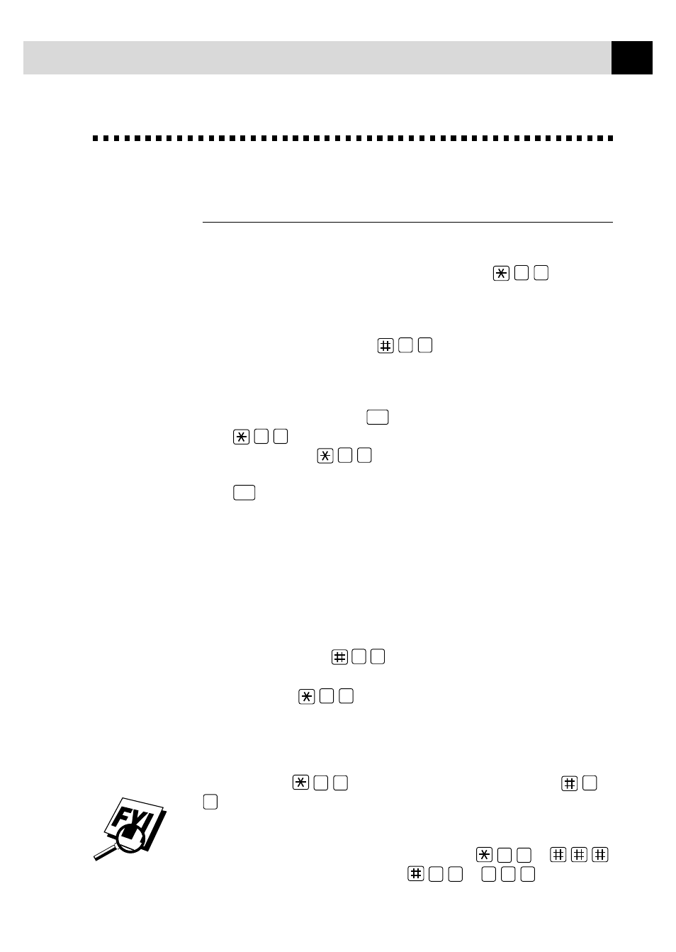 Advanced receiving operations, Operation from extension telephone, For fax/tel mode only | Changing remote codes, For fax/tel mode only changing remote codes | Brother FAX 870MC User Manual | Page 49 / 165