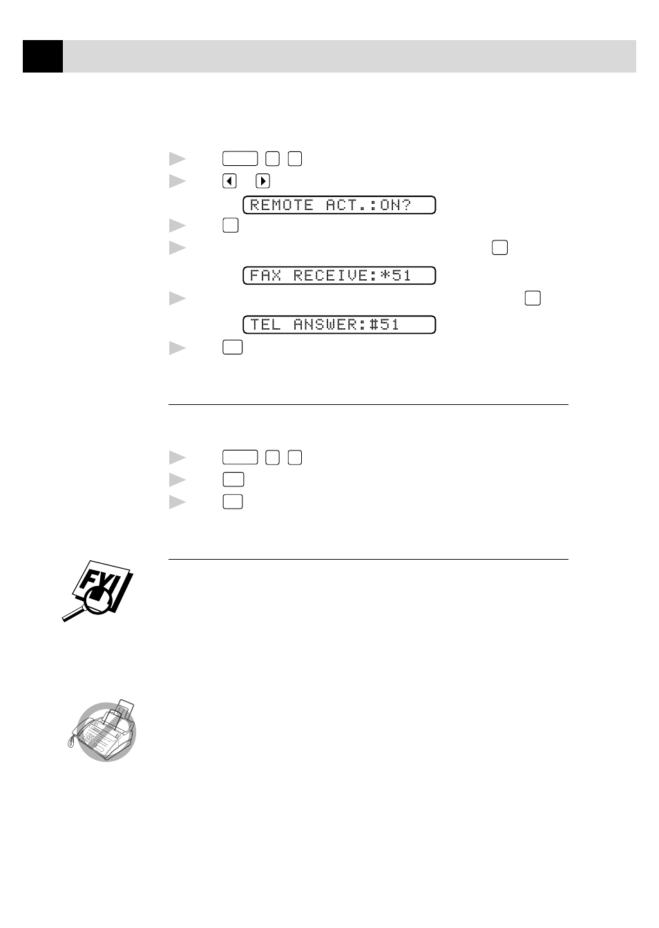 To change remote codes, Printing a fax in memory (for fax 770 only), Polling | Brother FAX 870MC User Manual | Page 50 / 165