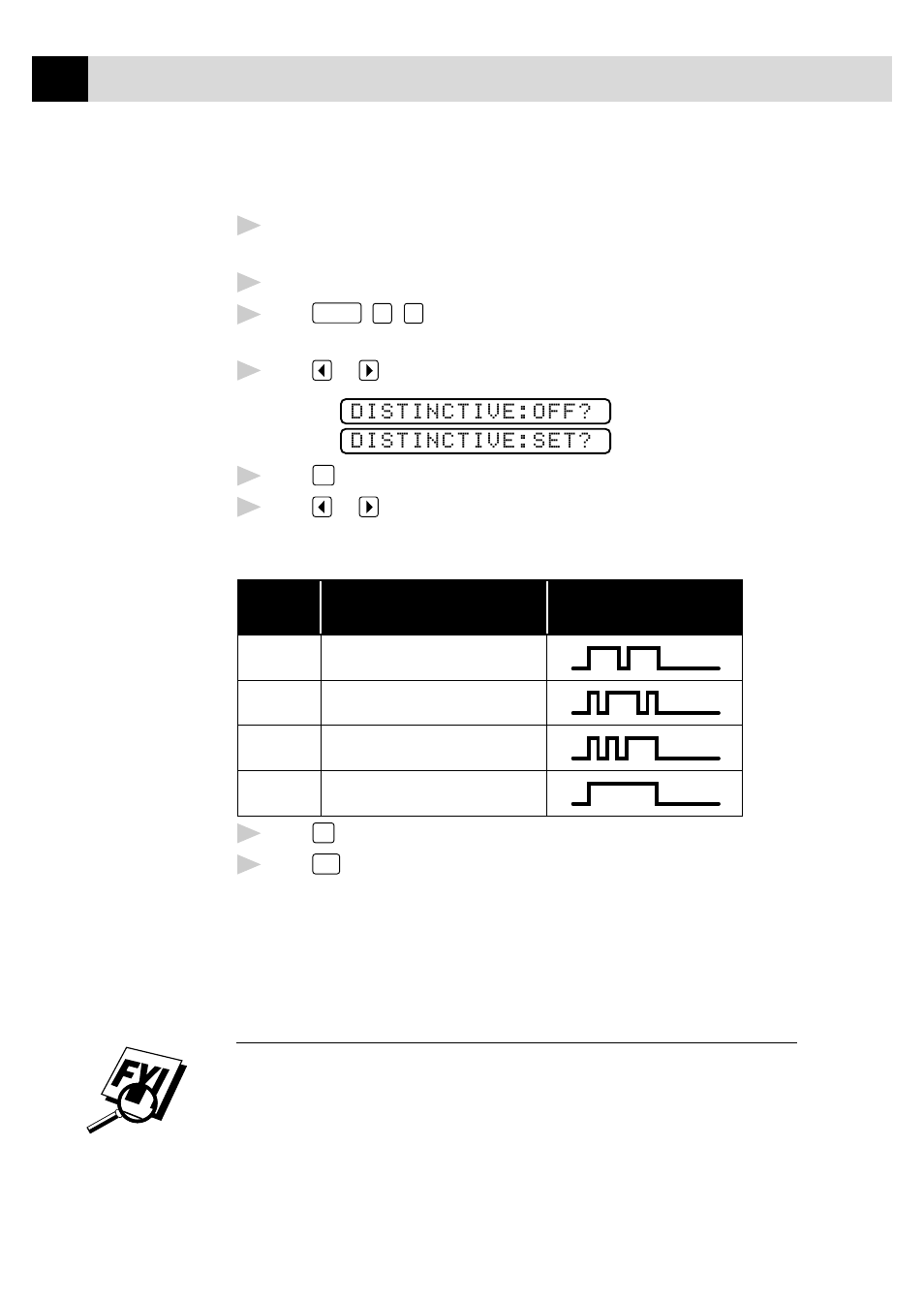 Registering the distinctive ringing pattern, Caller id | Brother FAX 870MC User Manual | Page 54 / 165