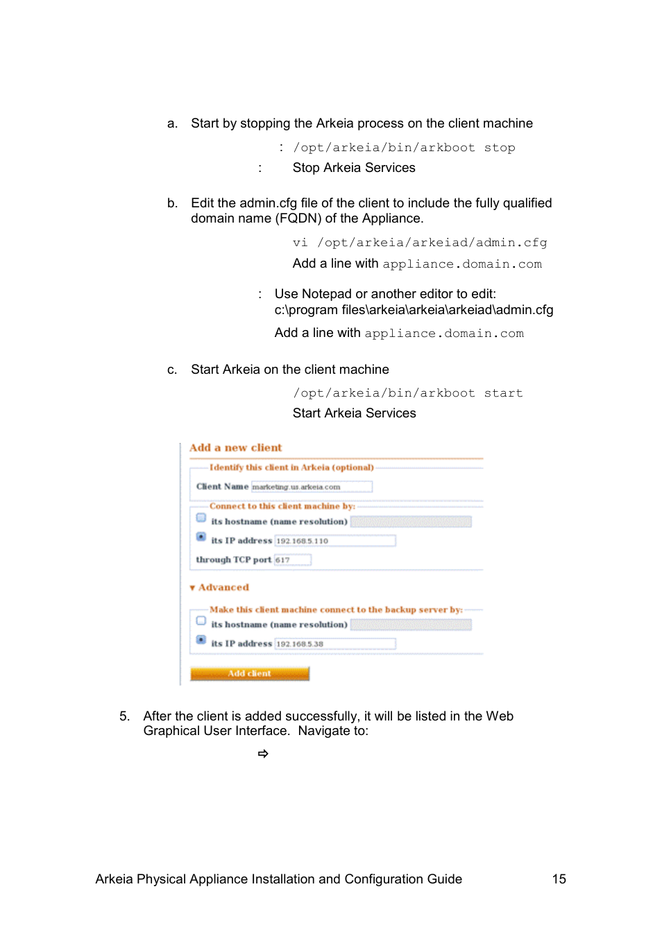 Western Digital WD Arkeia R620 Installation and Configuration Guide User Manual | Page 21 / 35
