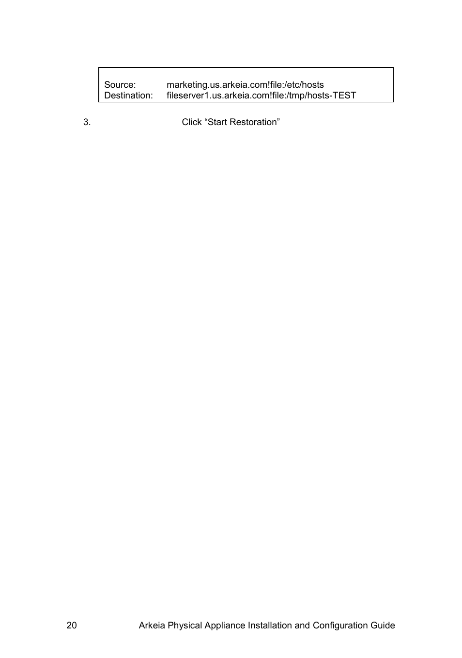 Western Digital WD Arkeia R620 Installation and Configuration Guide User Manual | Page 26 / 35