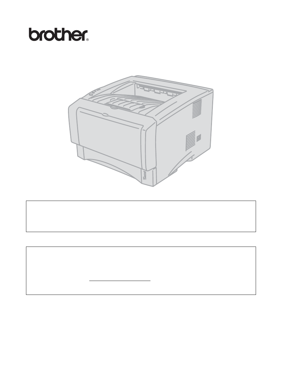 Brother HL-5130  EN User Manual | 143 pages