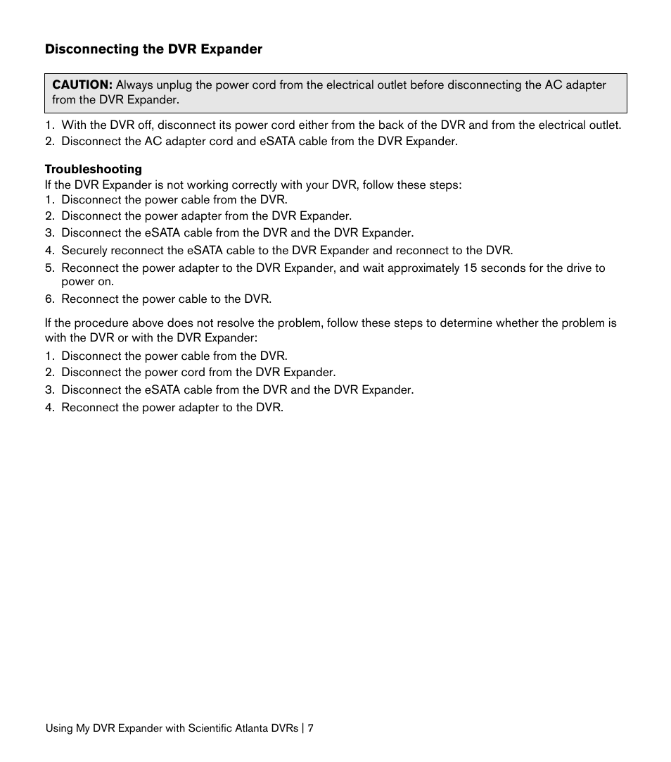 Western Digital My DVR Expander eSATA Edition Quick Install Guide User Manual | Page 8 / 11