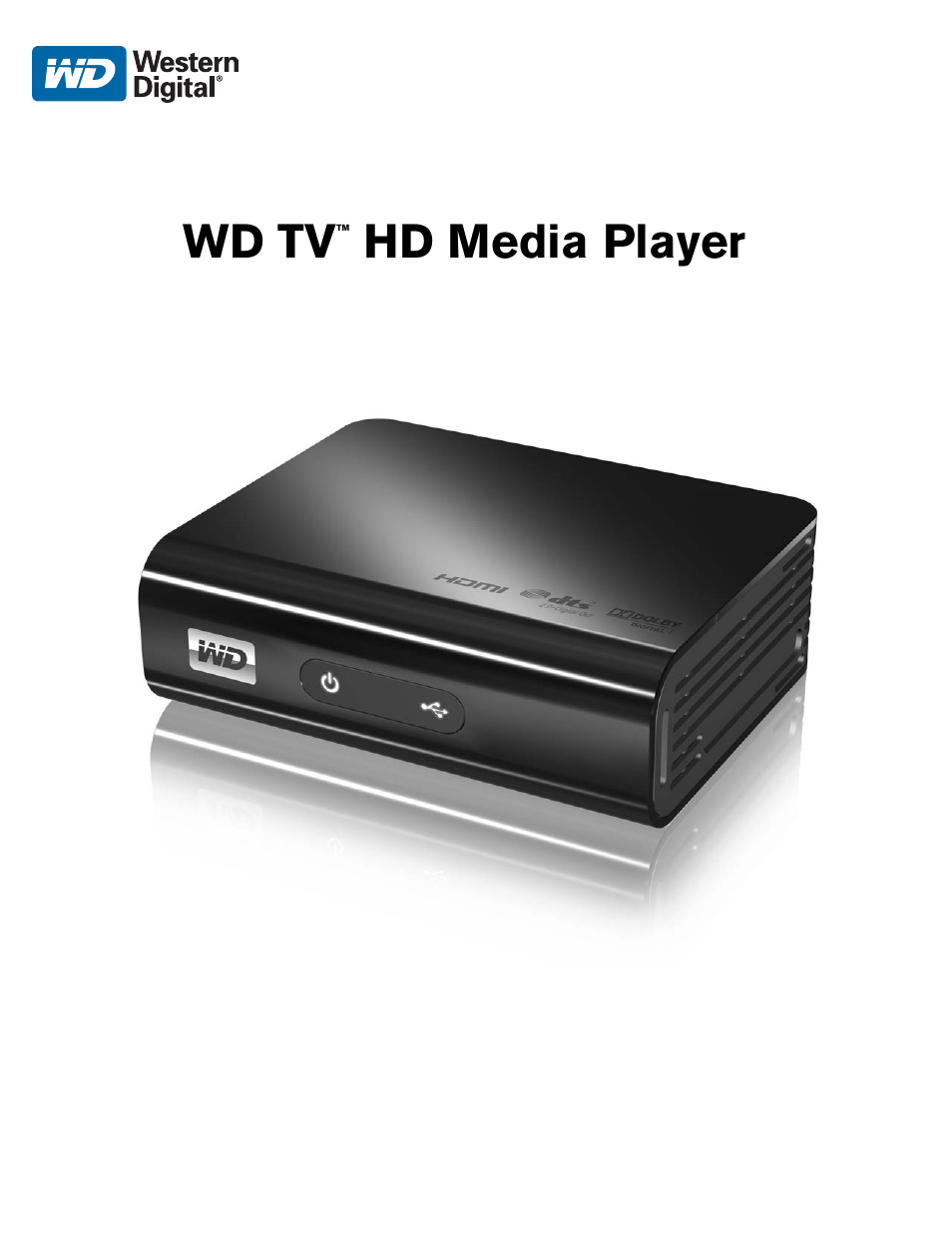 Western Digital WD TV HD Media Player (Gen 2) User Manual User Manual | 92 pages