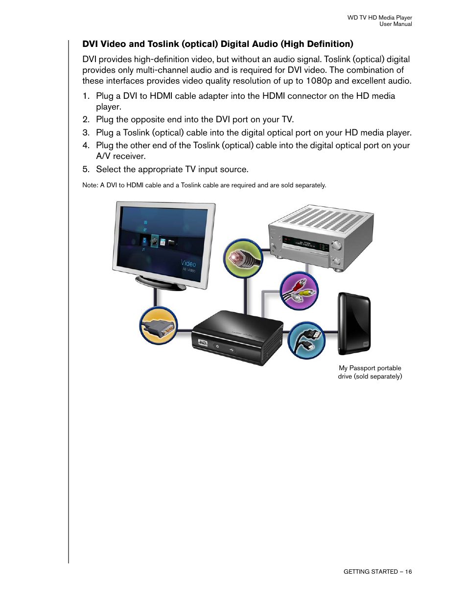 Western Digital WD TV HD Media Player (Gen 2) User Manual User Manual | Page 19 / 92