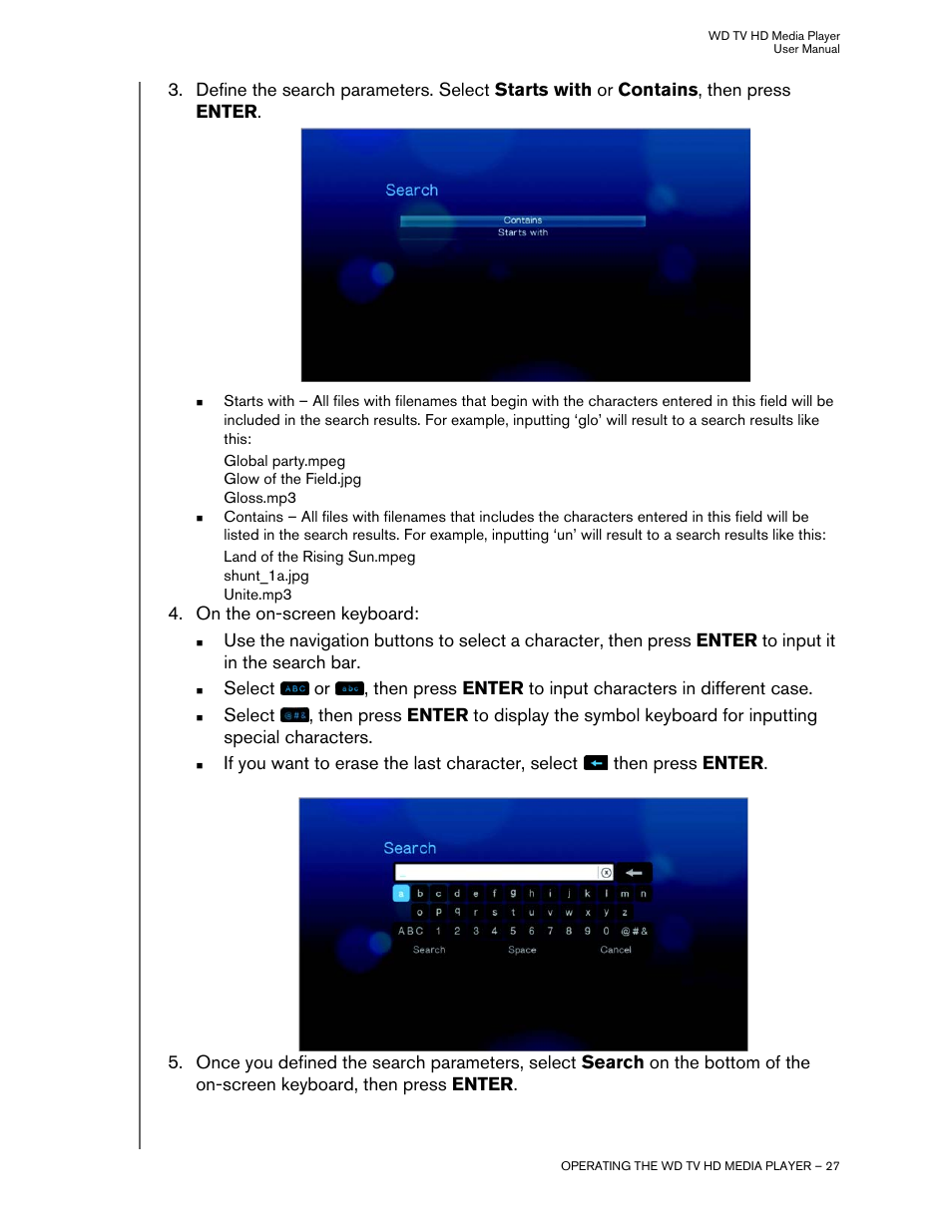 Western Digital WD TV HD Media Player (Gen 2) User Manual User Manual | Page 30 / 92