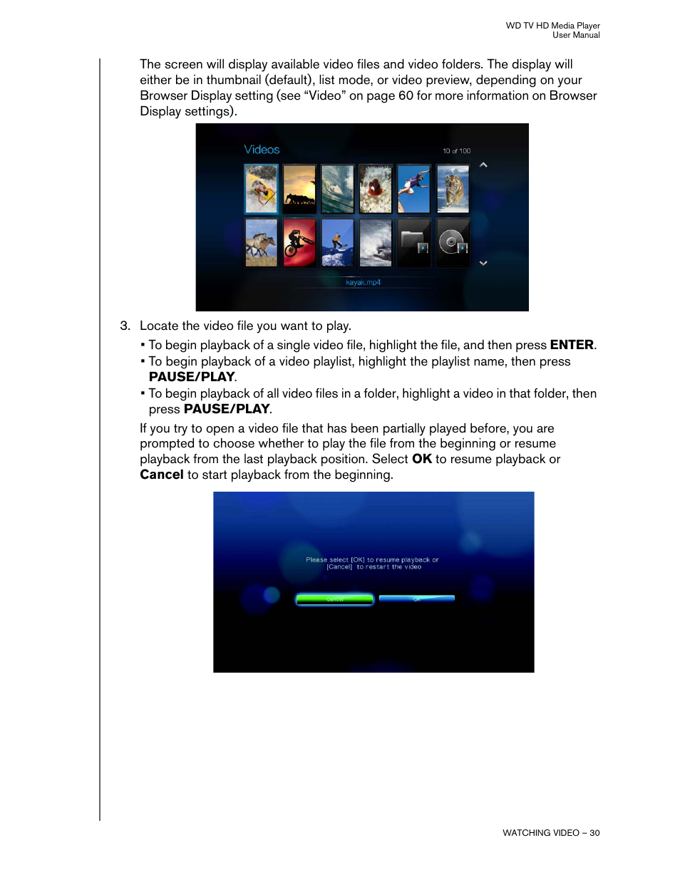 Western Digital WD TV HD Media Player (Gen 2) User Manual User Manual | Page 33 / 92
