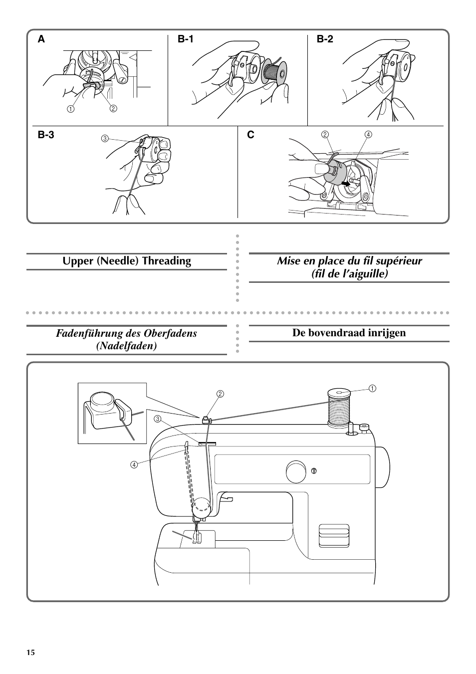 Brother VX 1400 User Manual | Page 22 / 65