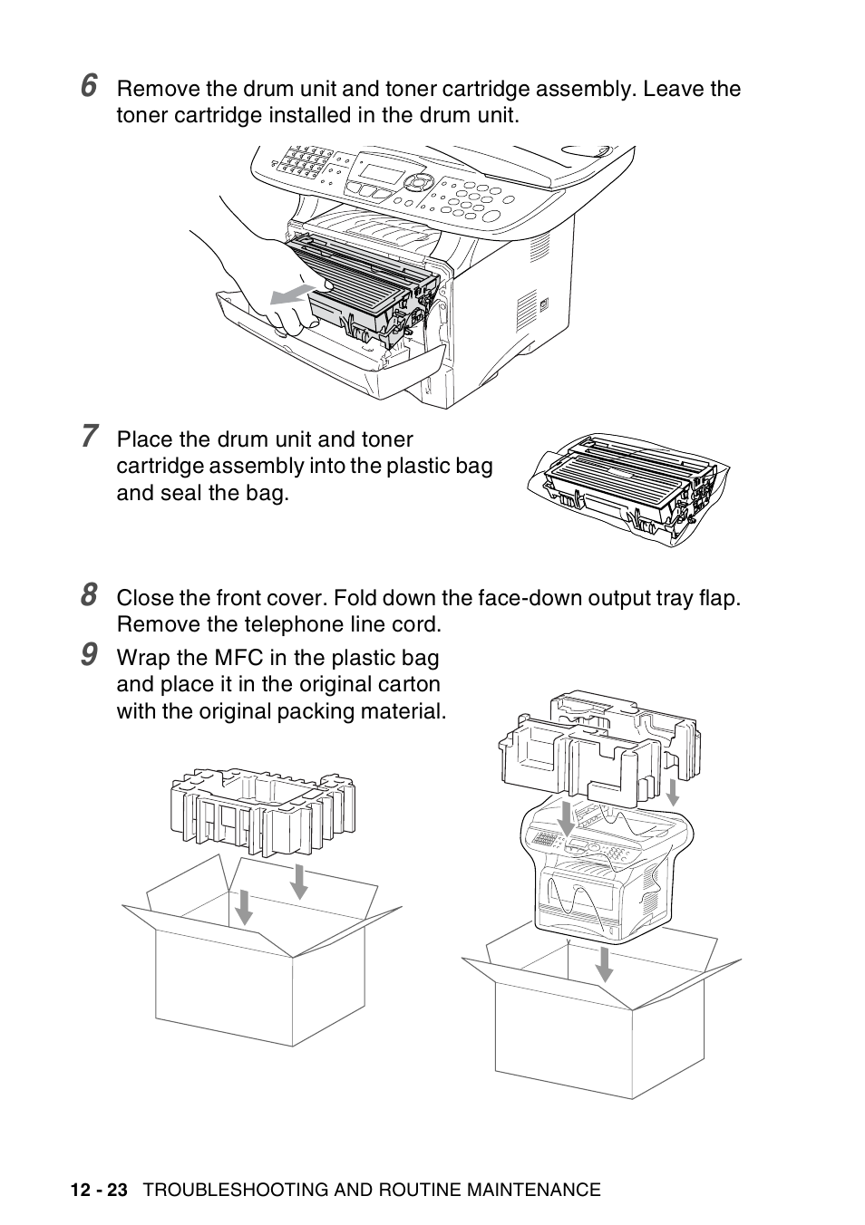 Brother MFC-8440  B User Manual | Page 184 / 231