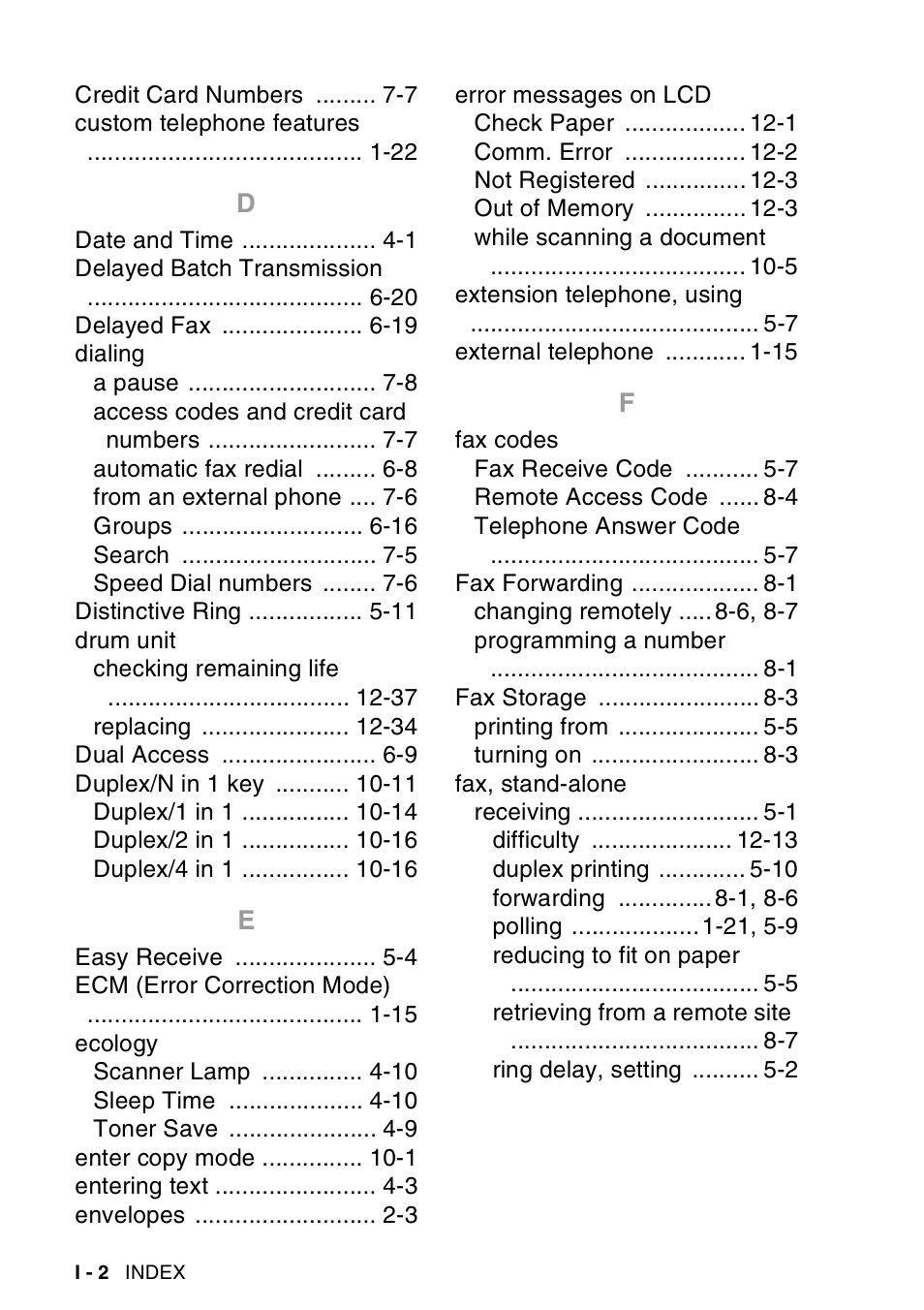 Brother MFC-8440  B User Manual | Page 224 / 231