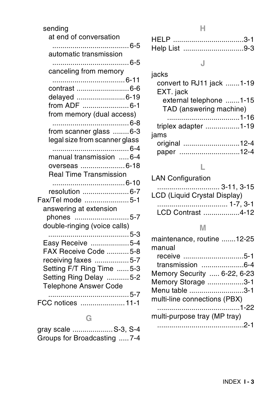 Brother MFC-8440  B User Manual | Page 225 / 231