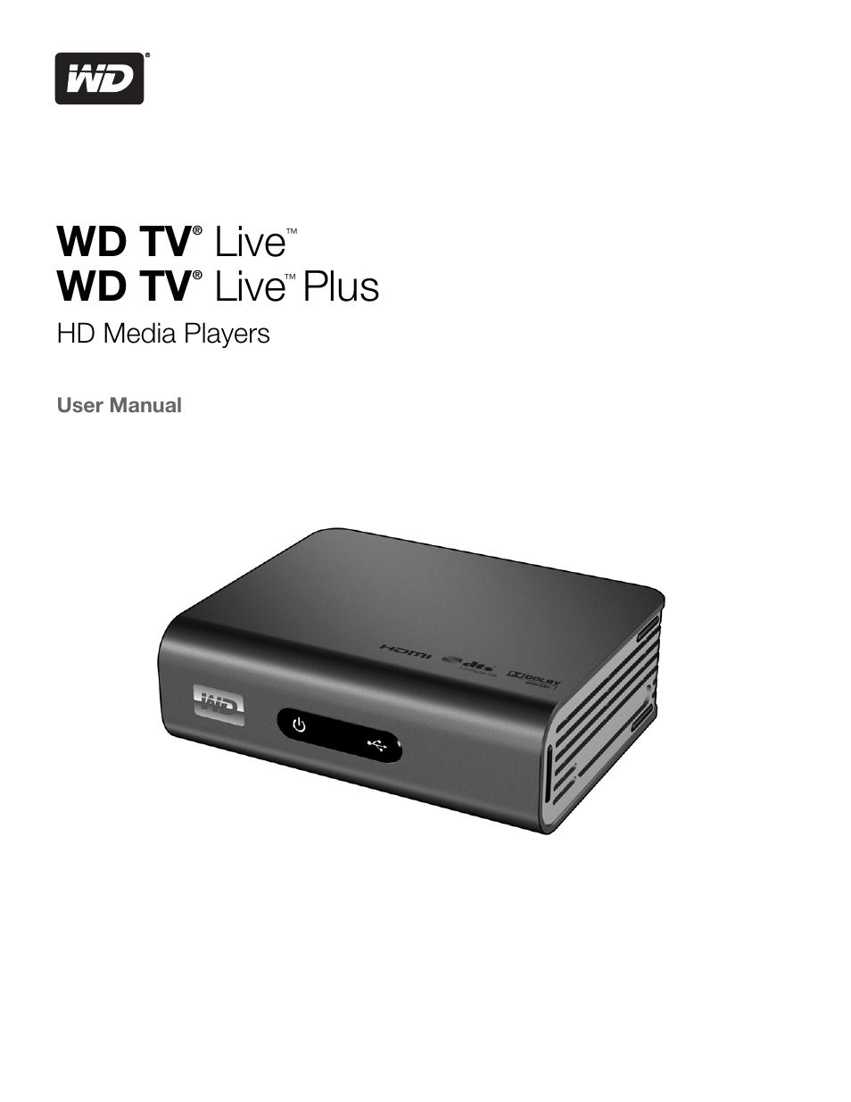 Western Digital WD TV Live/Live Plus Media Player User Manual User Manual | 170 pages