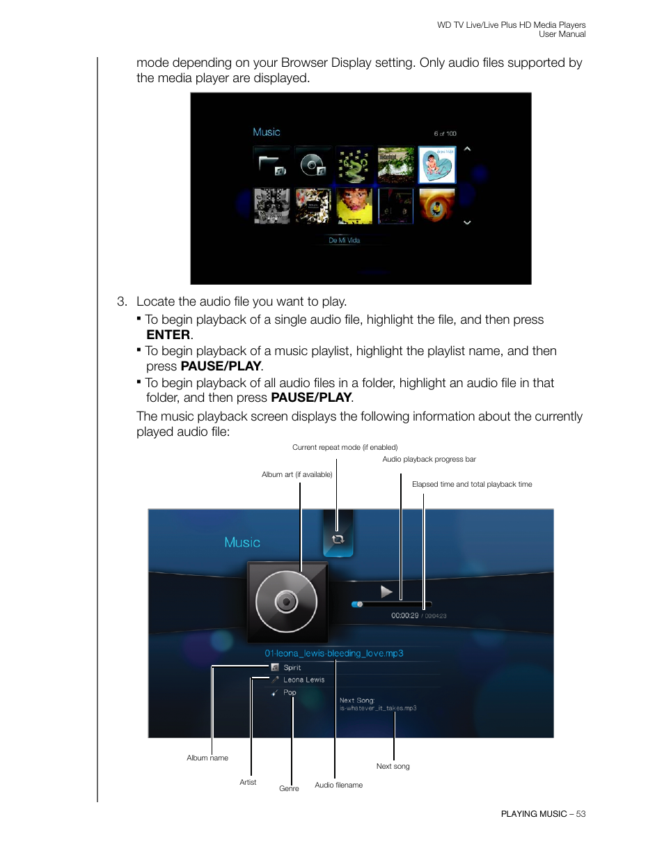 Western Digital WD TV Live/Live Plus Media Player User Manual User Manual | Page 57 / 170