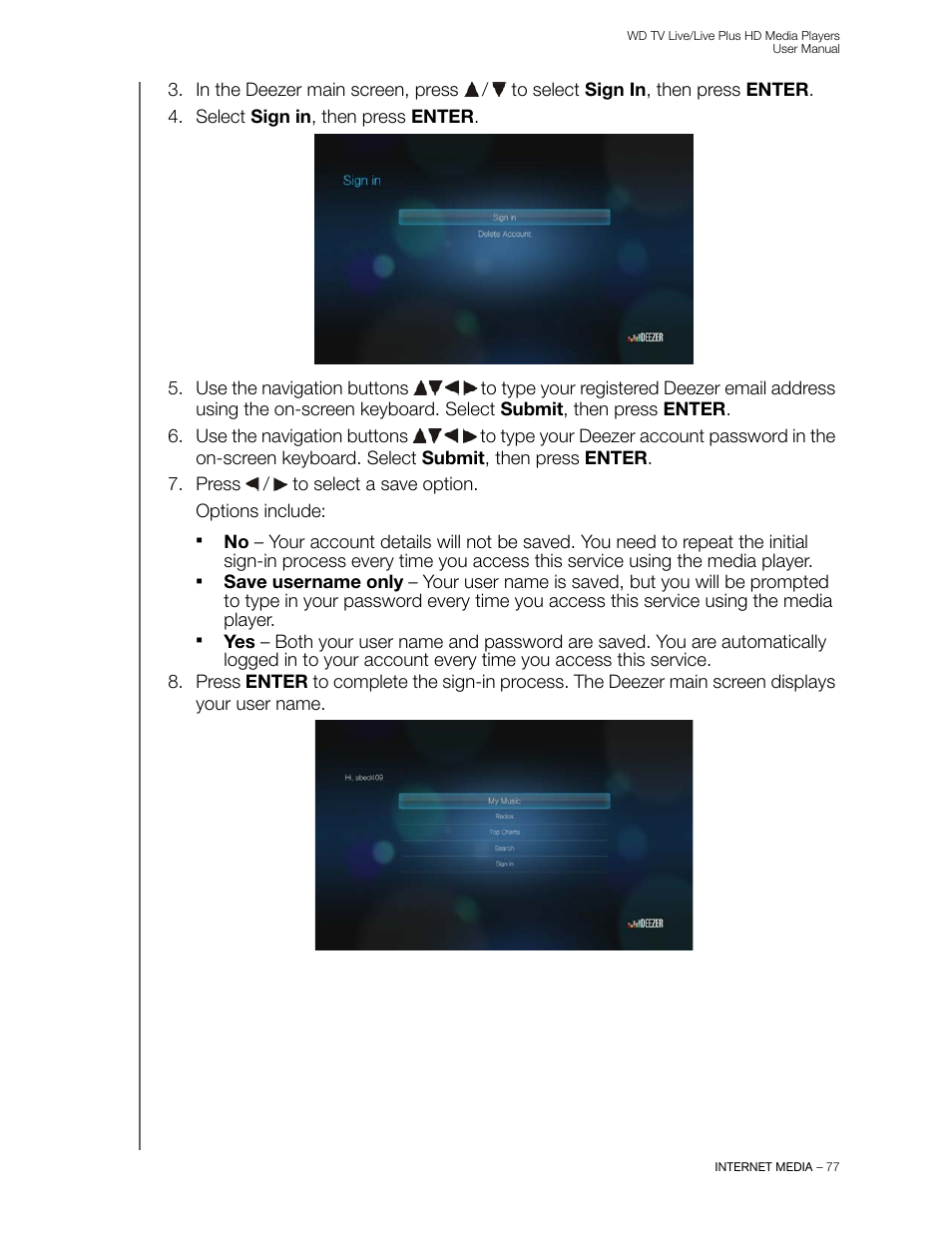 Western Digital WD TV Live/Live Plus Media Player User Manual User Manual | Page 81 / 170