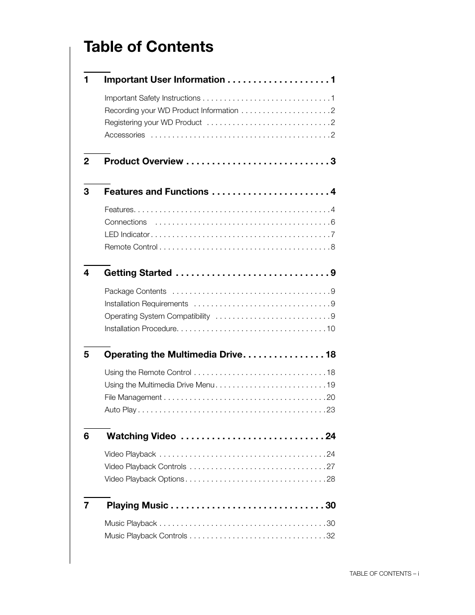 Western Digital WD Elements Play User Manual User Manual | Page 3 / 66