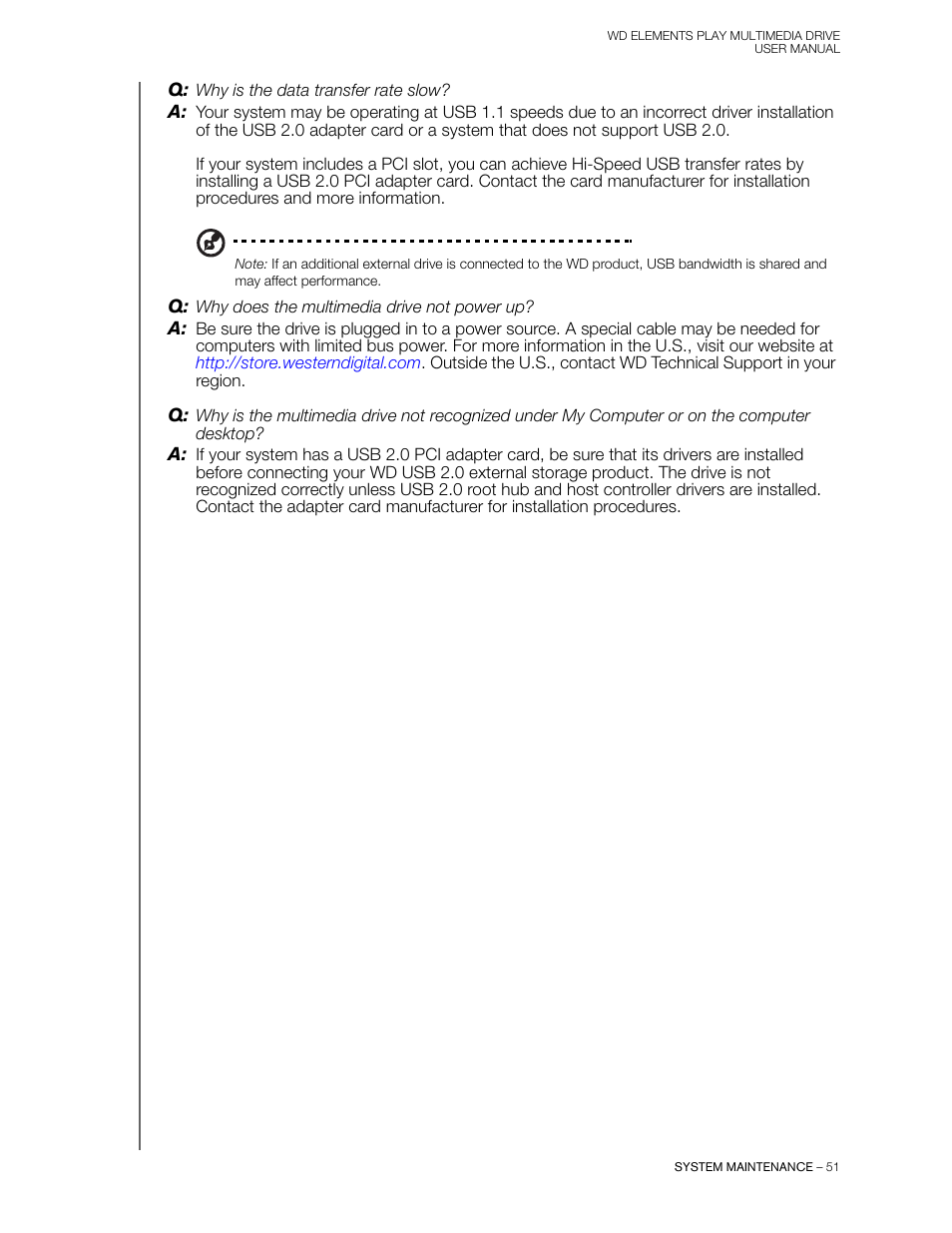 Western Digital WD Elements Play User Manual User Manual | Page 55 / 66