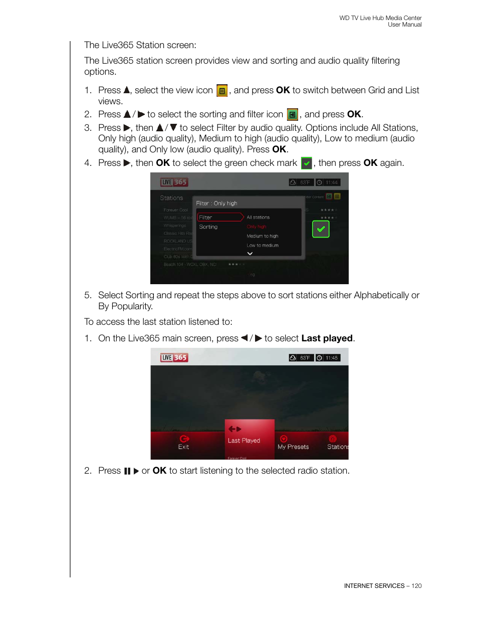 Western Digital WD TV Live Hub Media Center User Manual User Manual | Page 125 / 241
