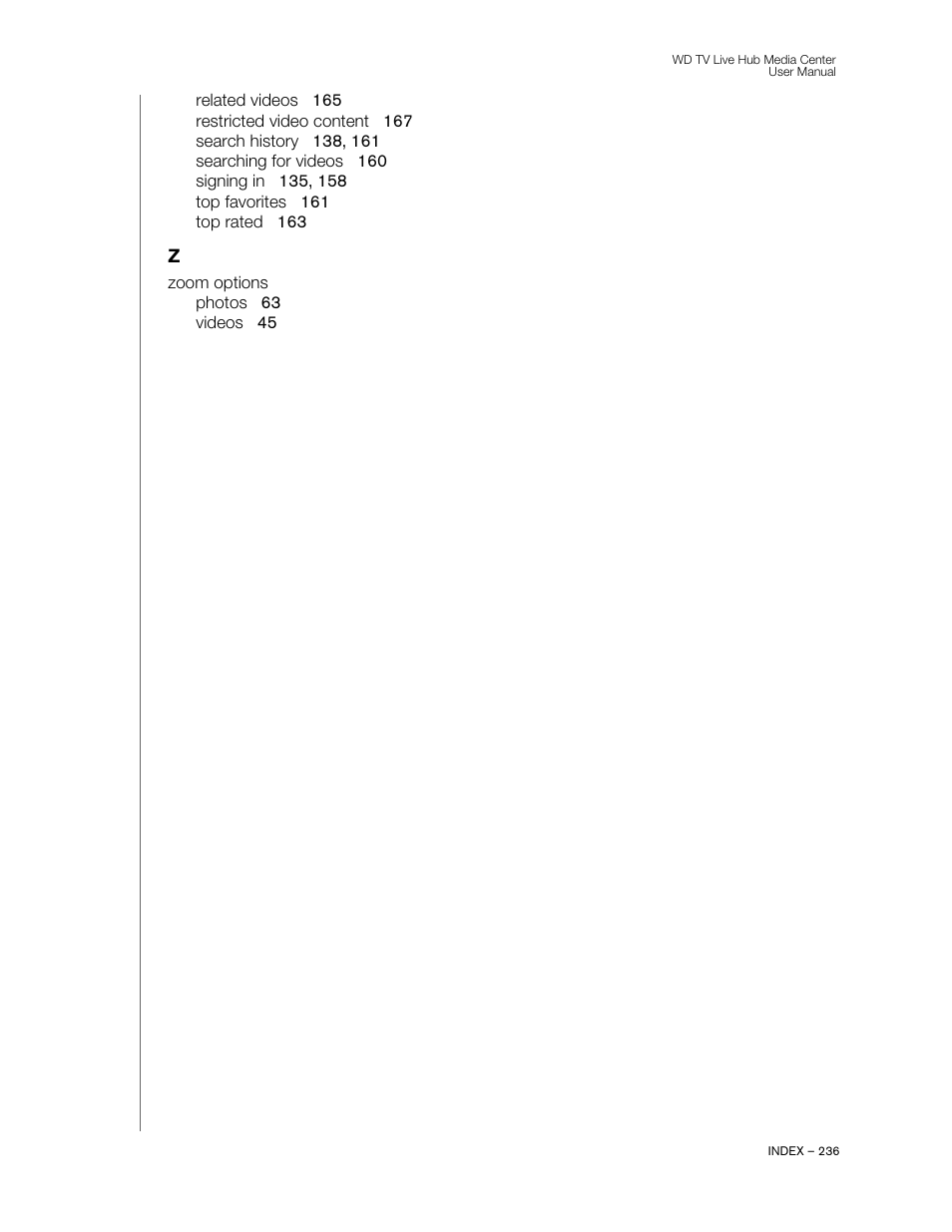 Western Digital WD TV Live Hub Media Center User Manual User Manual | Page 241 / 241