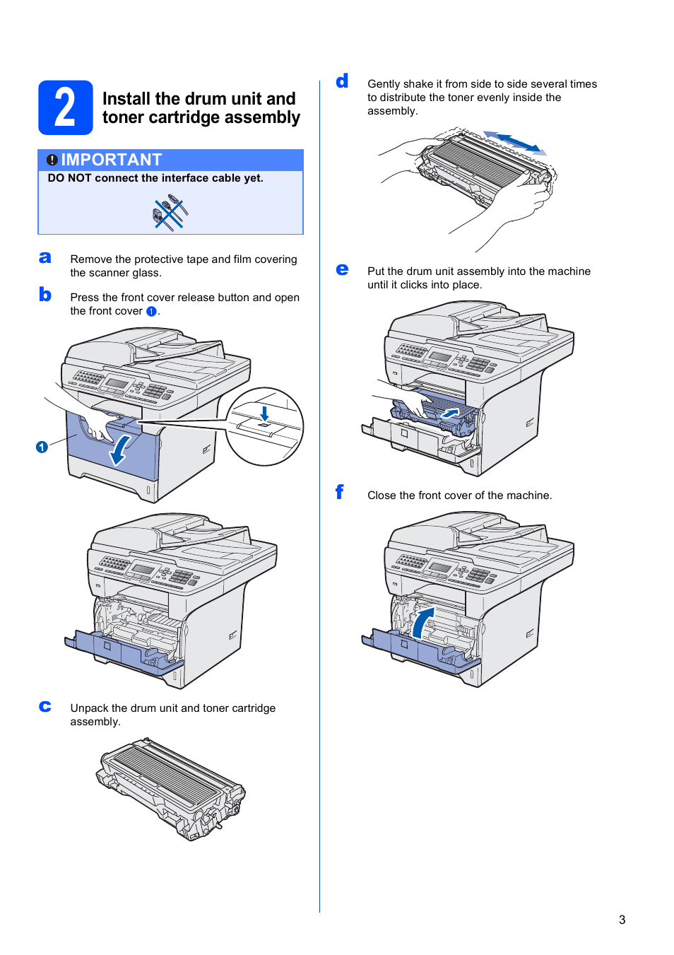 Brother MFC 8890DW User Manual | Page 3 / 46