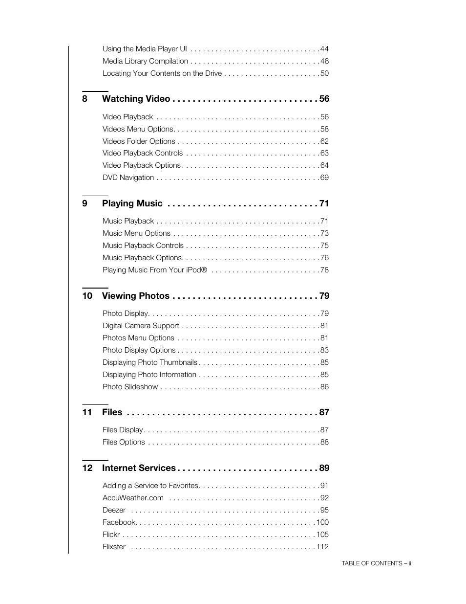 Western Digital WD TV Live Streaming Media Player (Gen 3) User Manual User Manual | Page 3 / 237