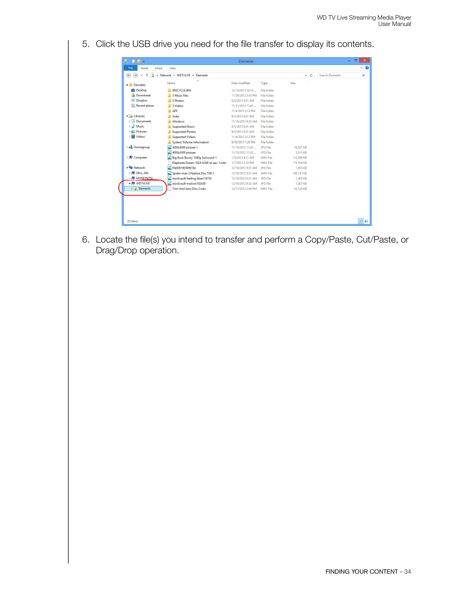 Western Digital WD TV Live Streaming Media Player (Gen 3) User Manual User Manual | Page 39 / 237