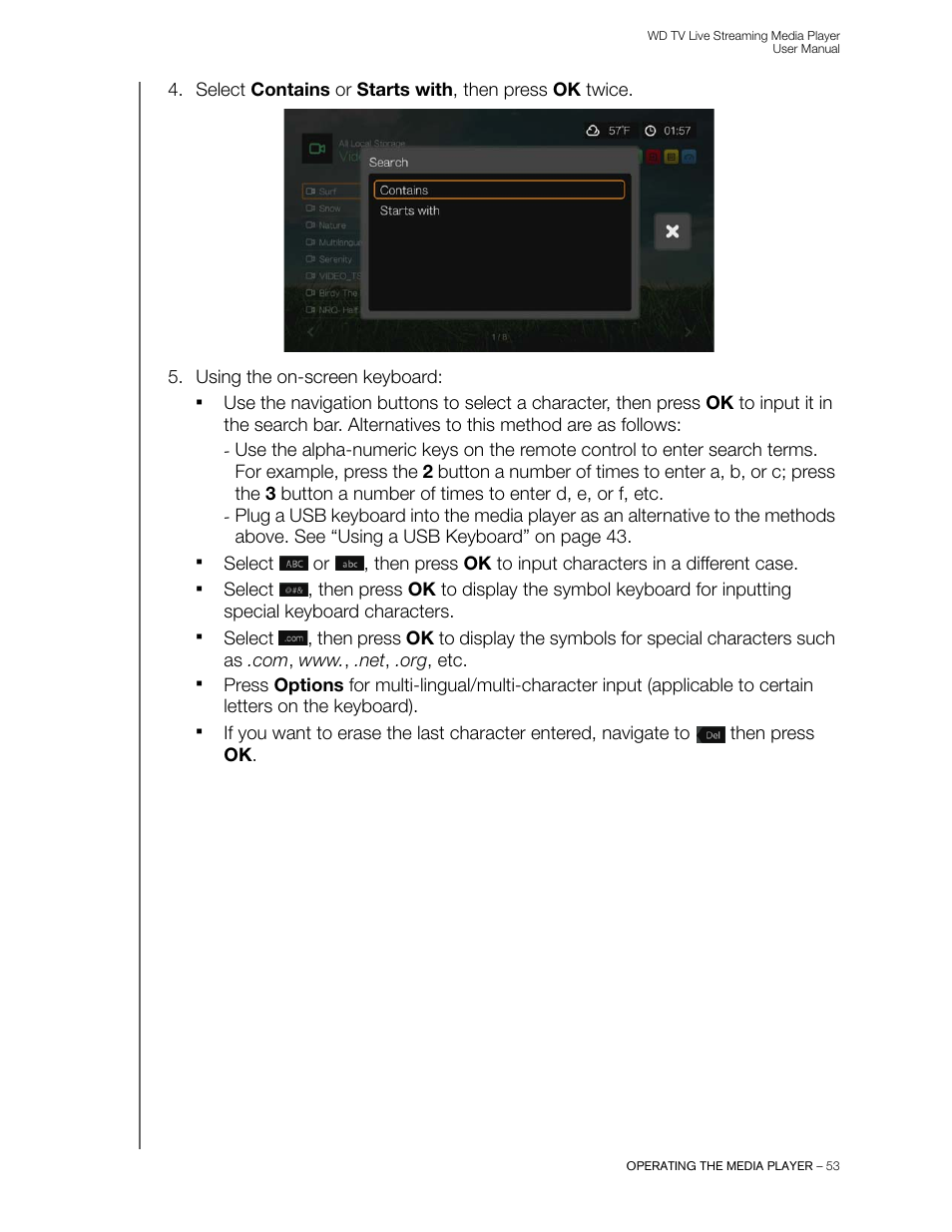 Western Digital WD TV Live Streaming Media Player (Gen 3) User Manual User Manual | Page 58 / 237