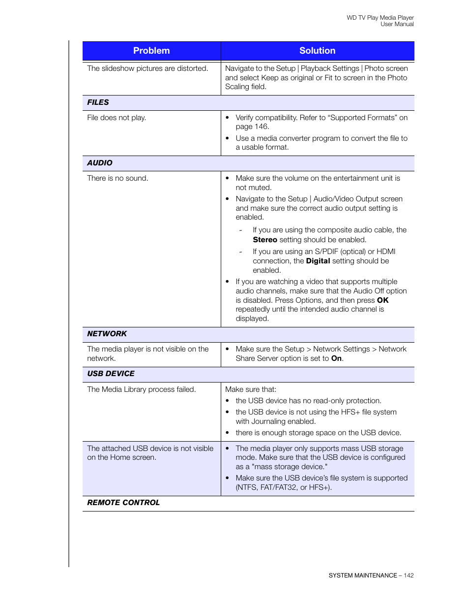 Western Digital WD TV Play Media Player User Manual User Manual | Page 147 / 171
