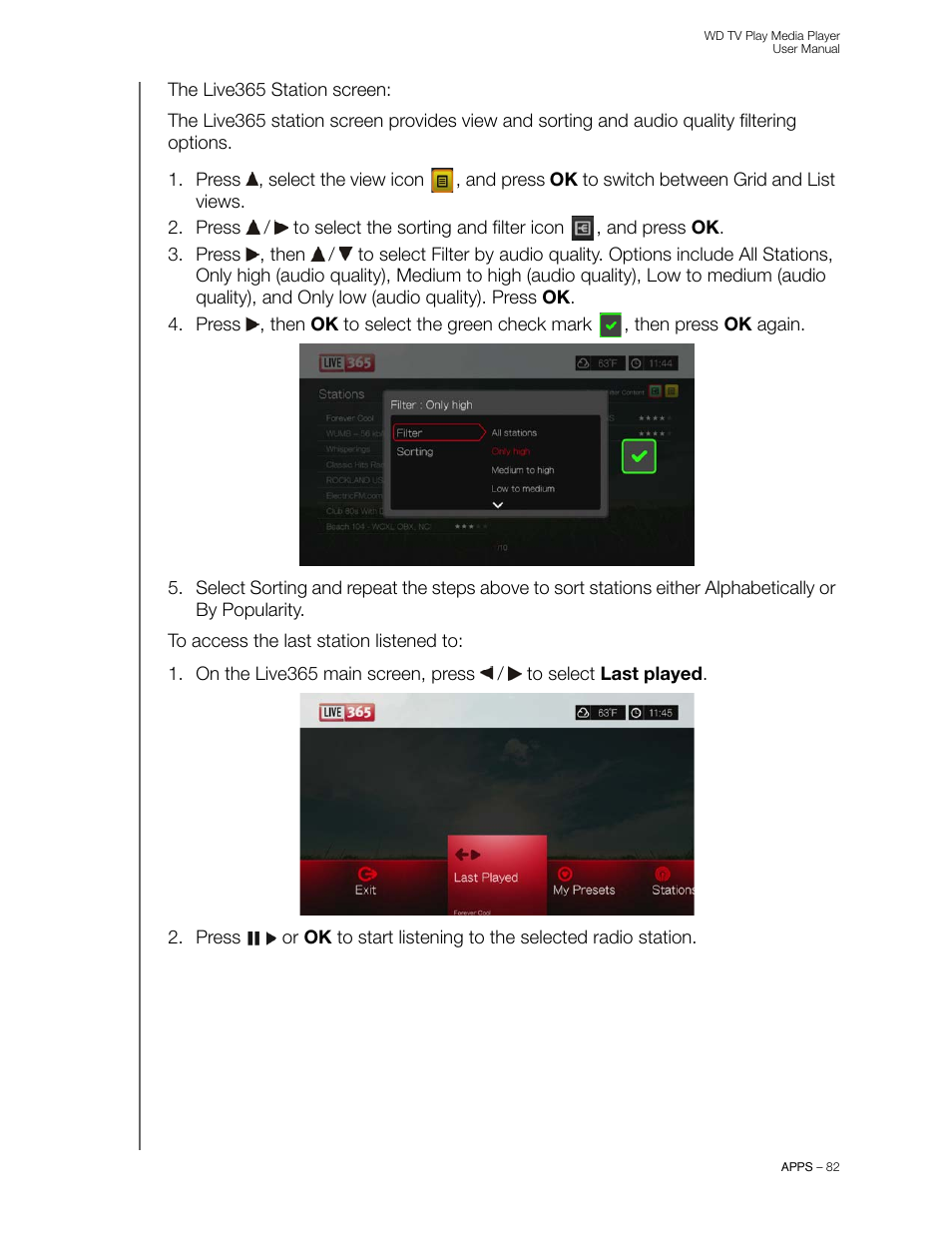 Western Digital WD TV Play Media Player User Manual User Manual | Page 87 / 171