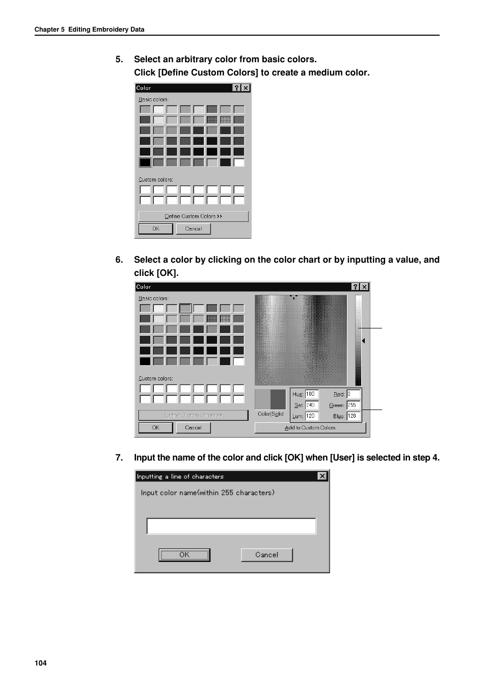 Brother BES-962BC User Manual | Page 106 / 270