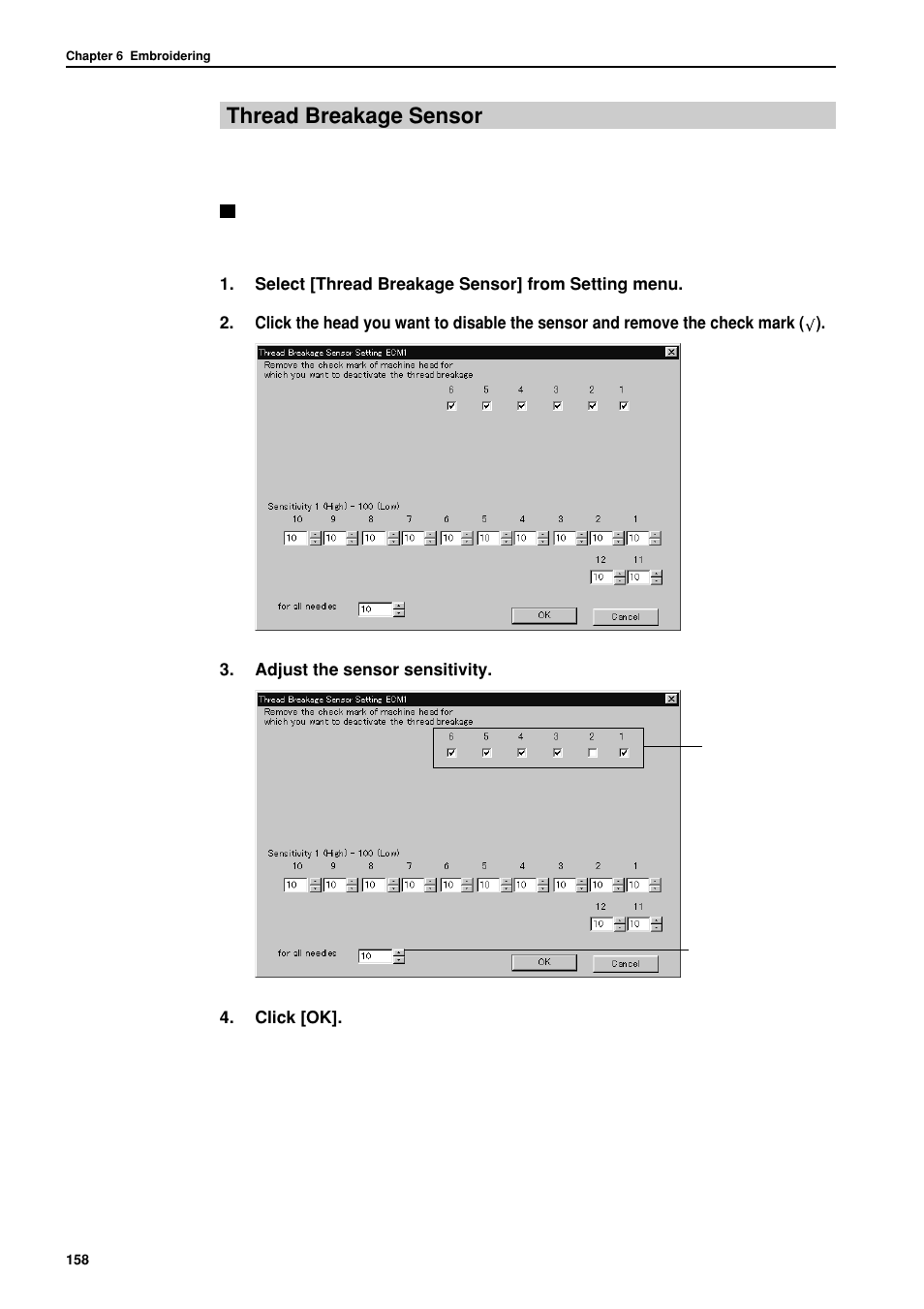 Thread breakage sensor | Brother BES-962BC User Manual | Page 160 / 270