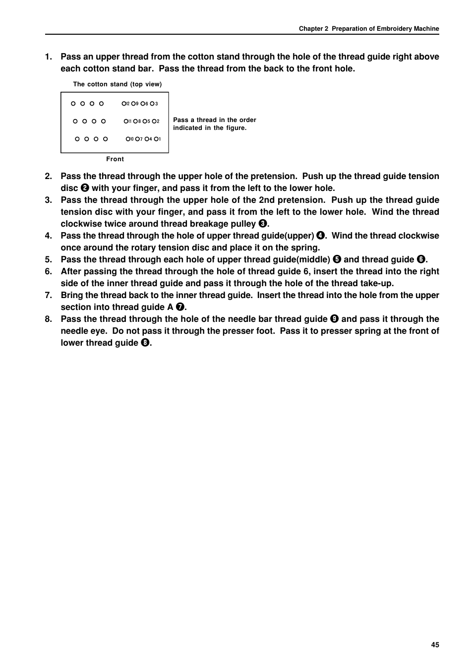 Brother BES-962BC User Manual | Page 47 / 270