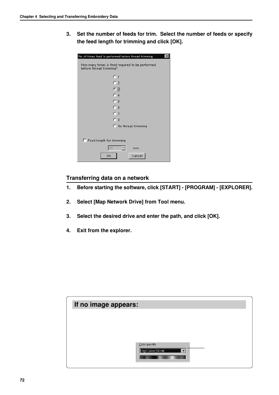 If no image appears | Brother BES-962BC User Manual | Page 74 / 270