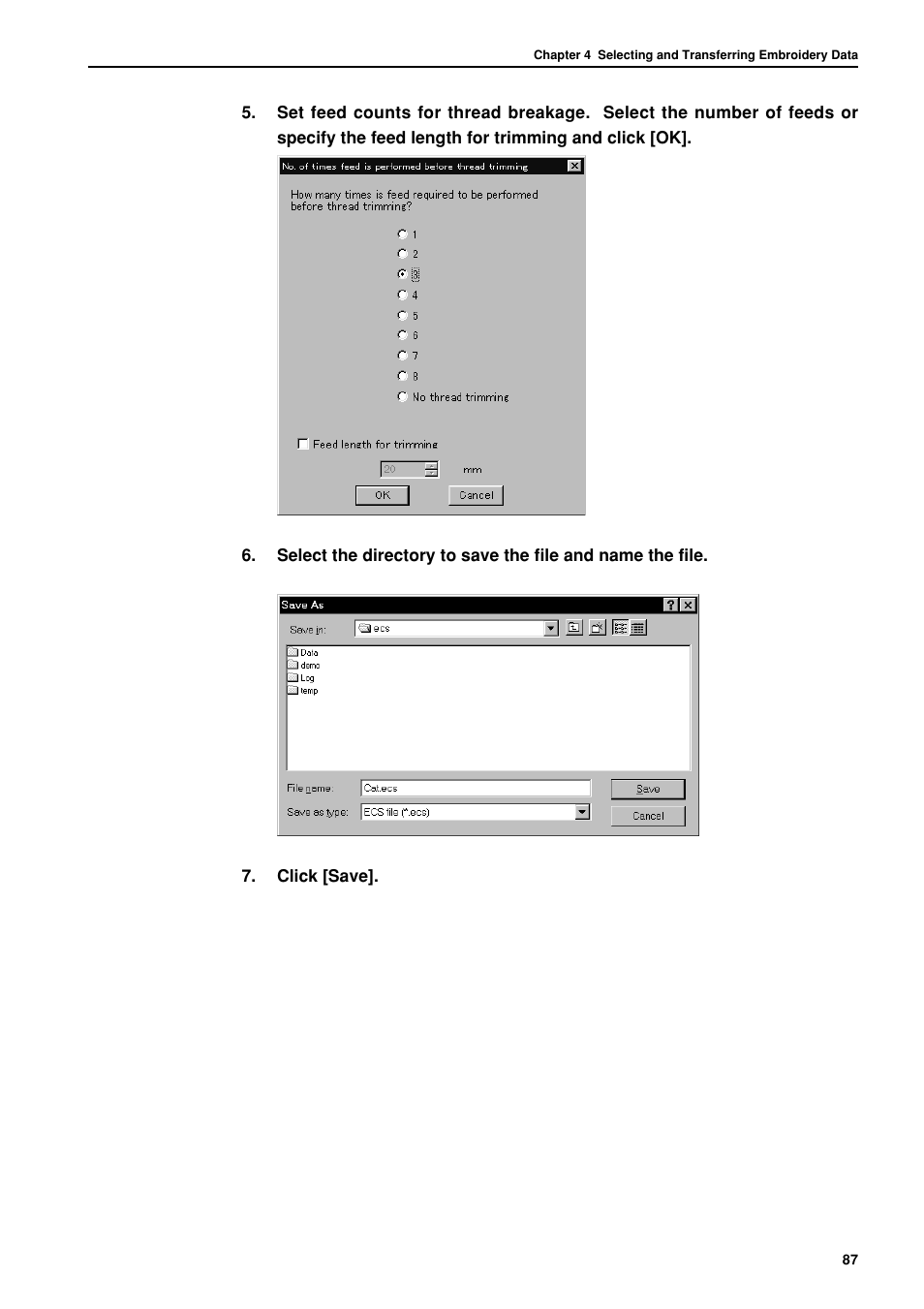 Brother BES-962BC User Manual | Page 89 / 270