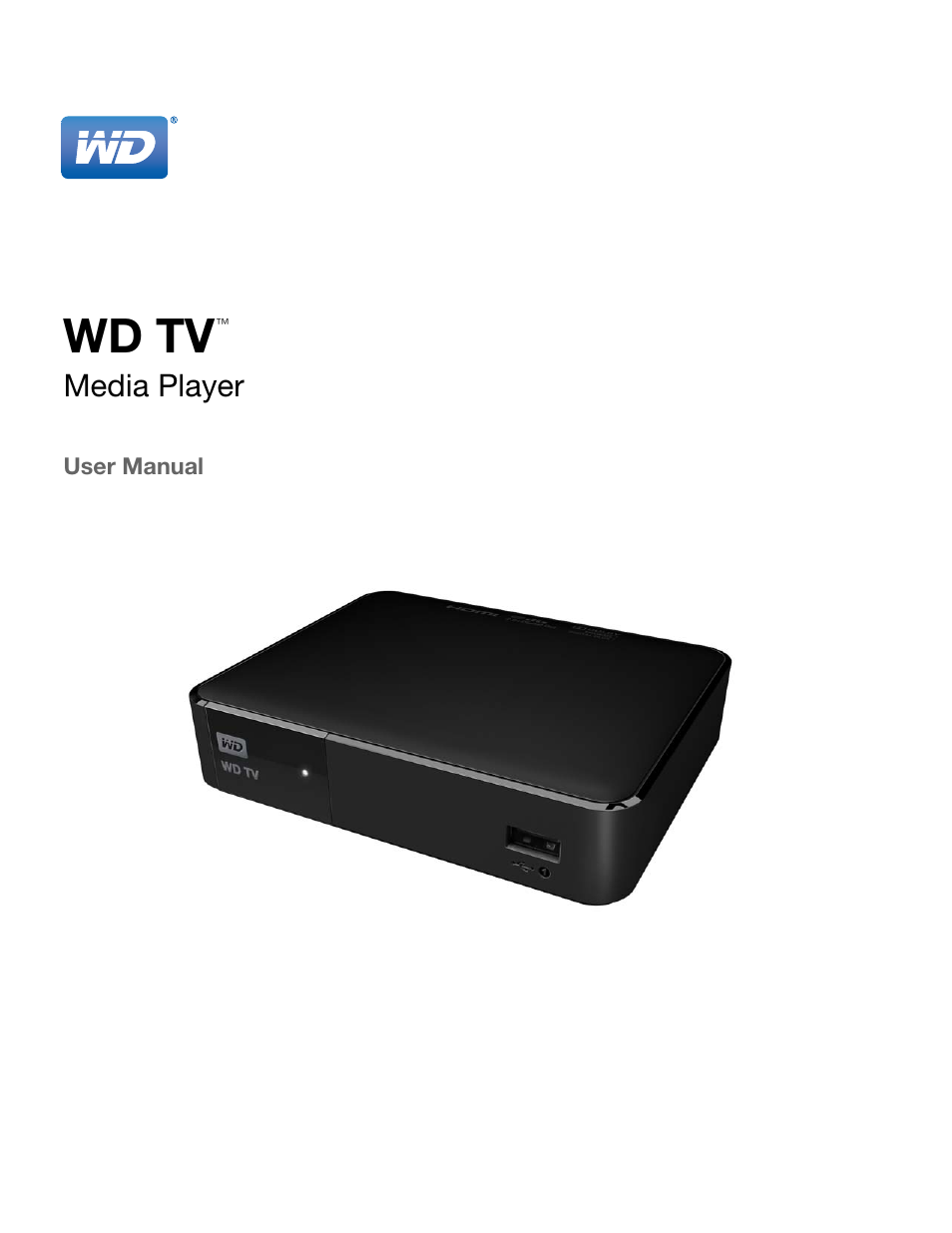 Western Digital WD TV User Manual User Manual | 244 pages