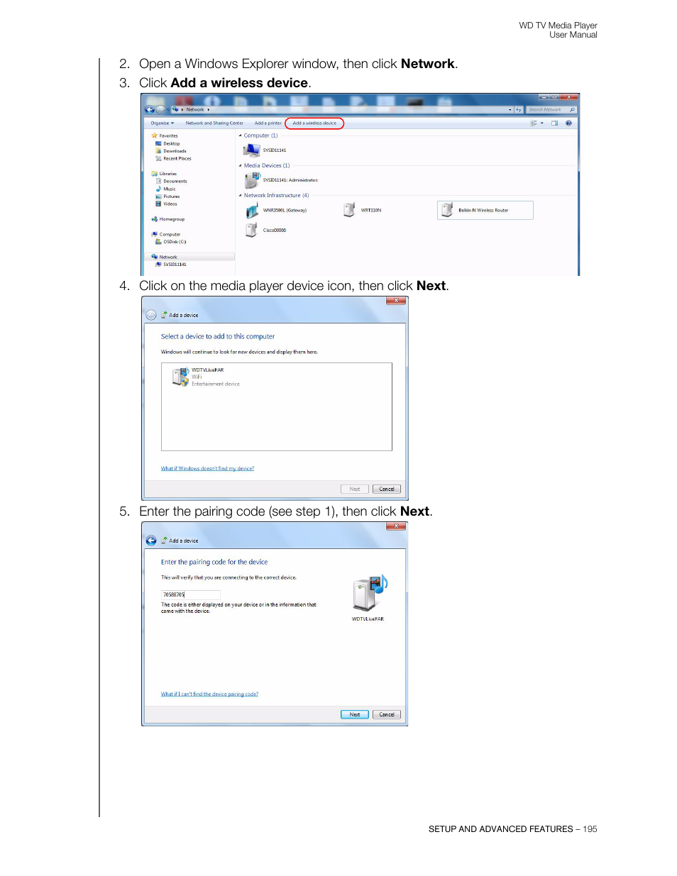 Western Digital WD TV User Manual User Manual | Page 200 / 244