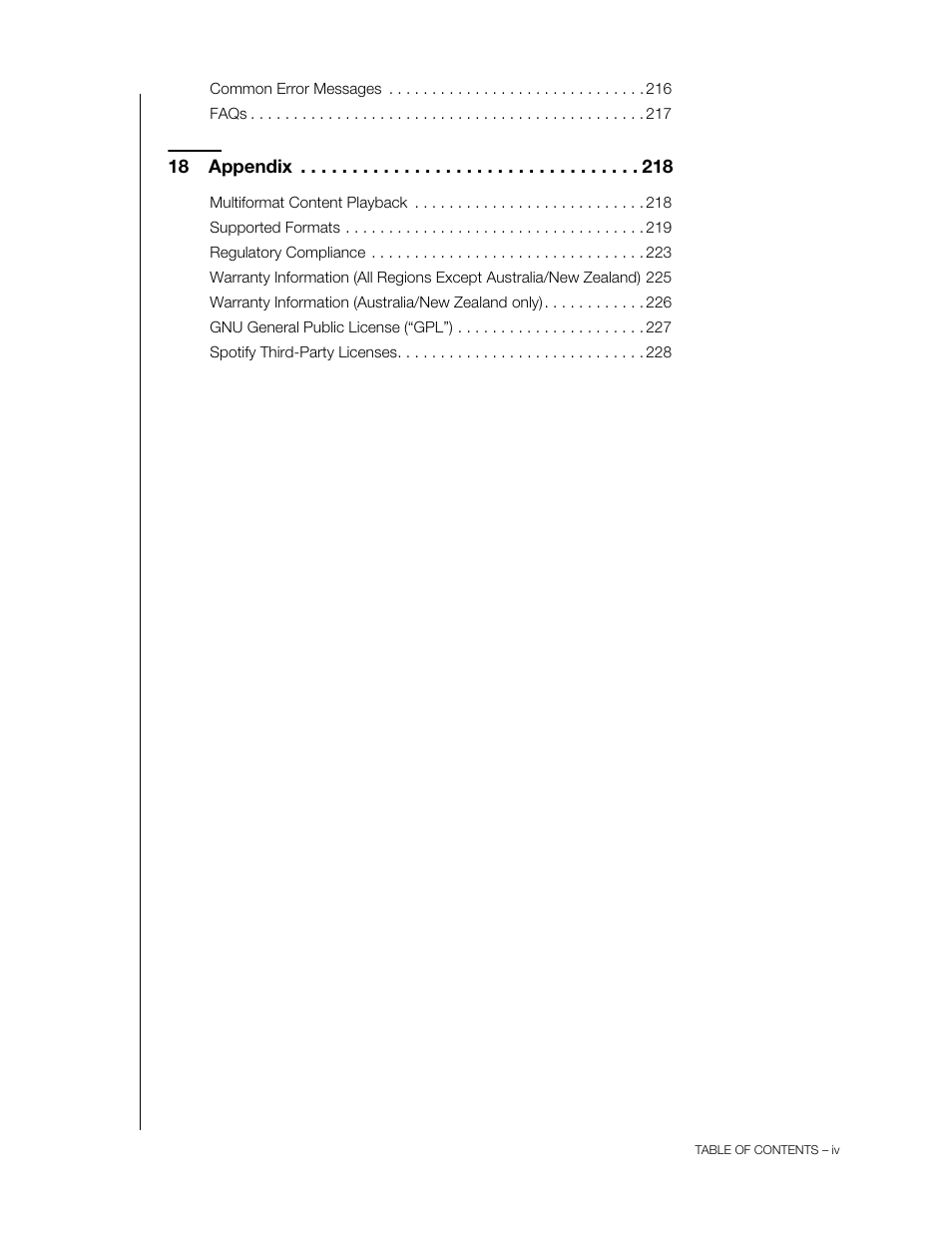 Western Digital WD TV User Manual User Manual | Page 5 / 244