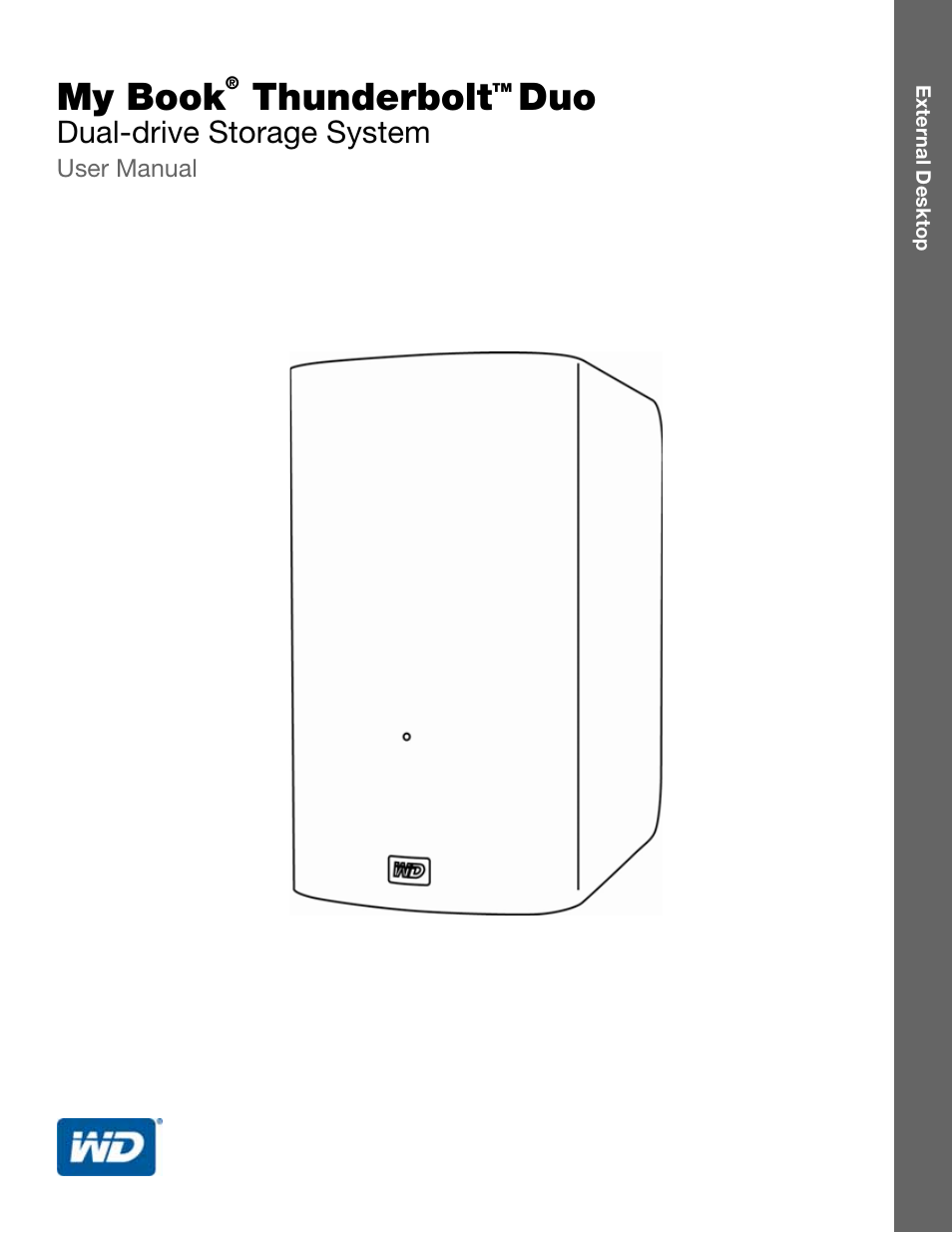 Western Digital My Book Thunderbolt Duo User Manual User Manual | 38 pages