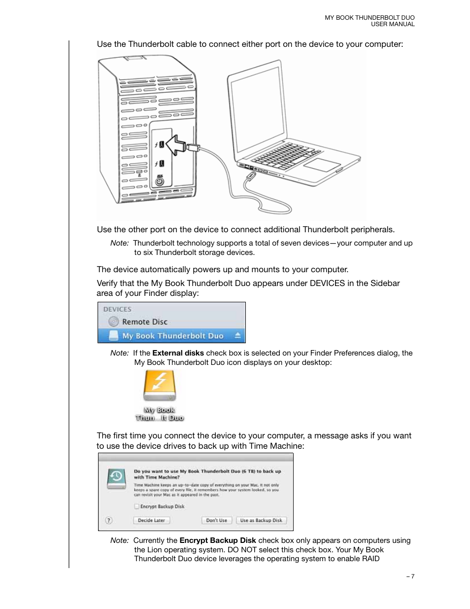 Western Digital My Book Thunderbolt Duo User Manual User Manual | Page 11 / 38