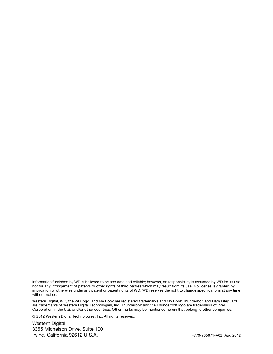 Western Digital My Book Thunderbolt Duo User Manual User Manual | Page 38 / 38