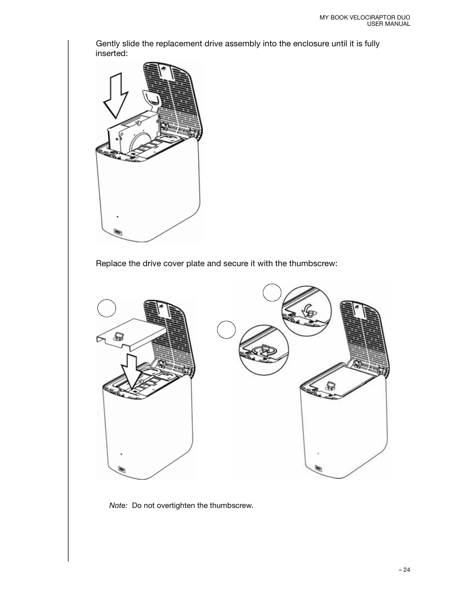 Western Digital My Book VelociRaptor Duo User Manual User Manual | Page 28 / 38