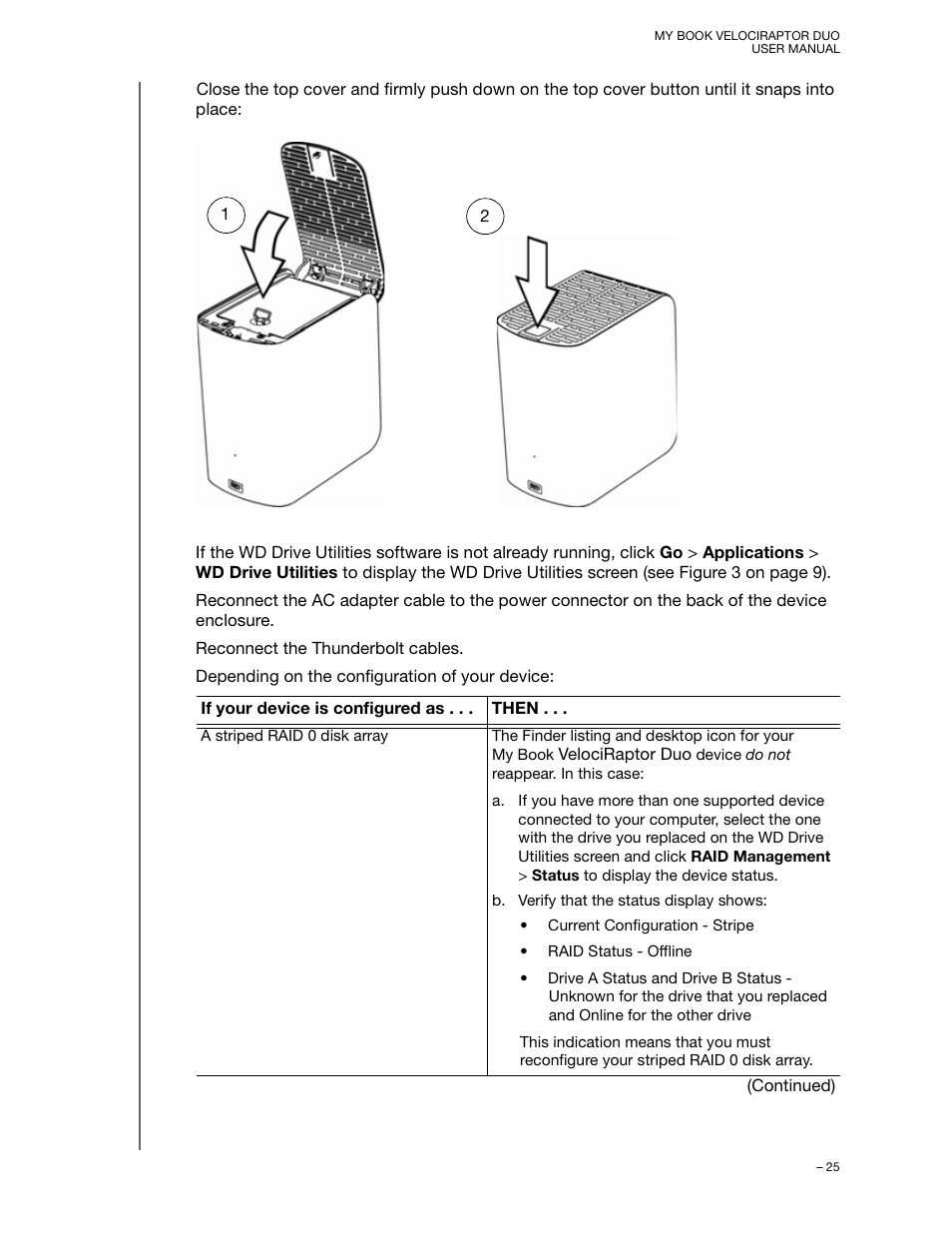 Western Digital My Book VelociRaptor Duo User Manual User Manual | Page 29 / 38