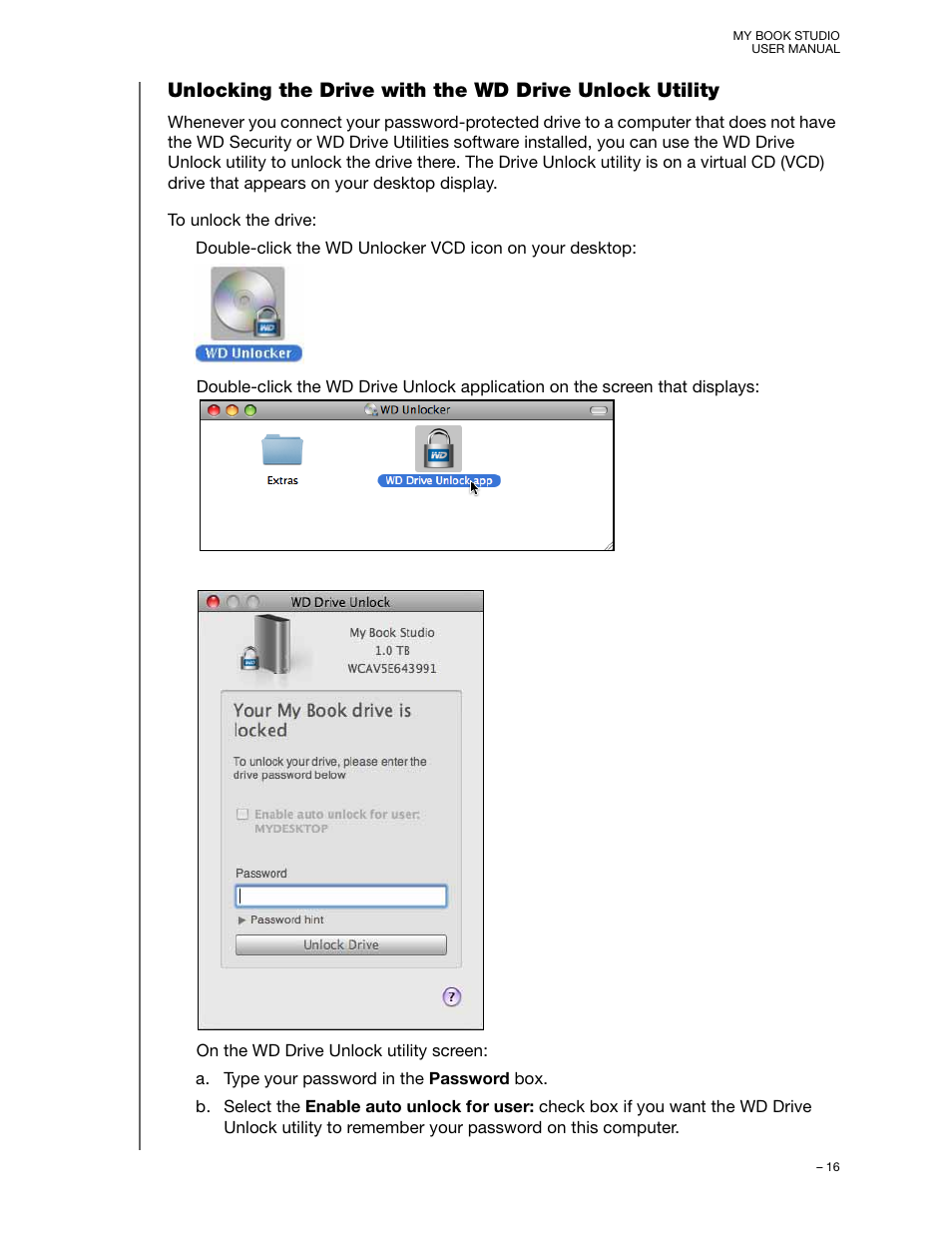 Western Digital My Book Studio (USB 3.0) User Manual User Manual | Page 20 / 42