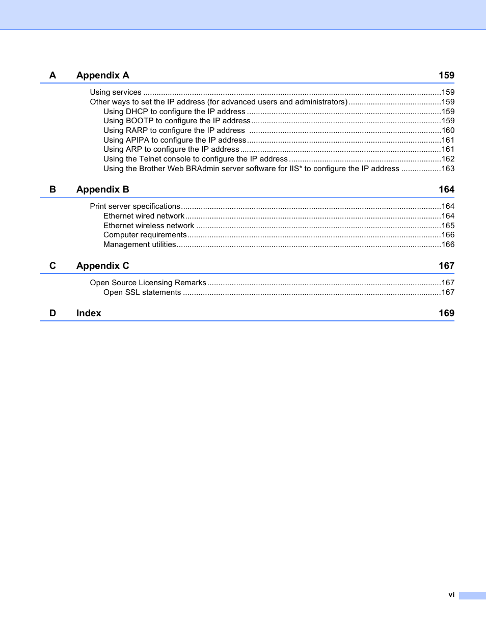 Brother HL 4040CN User Manual | Page 7 / 177
