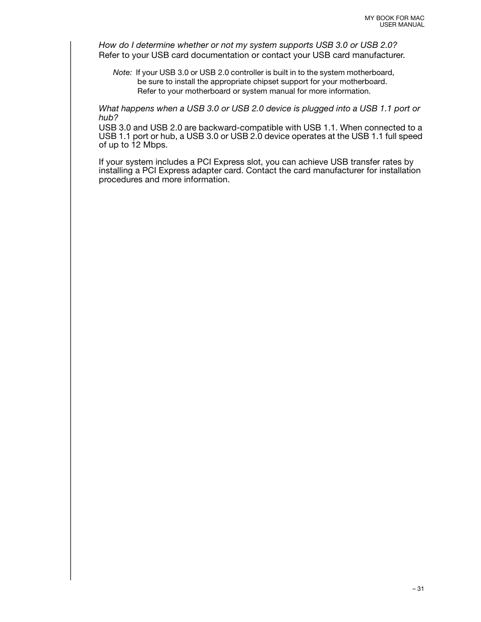 Western Digital My Book for Mac (USB 3.0) User Manual User Manual | Page 35 / 43