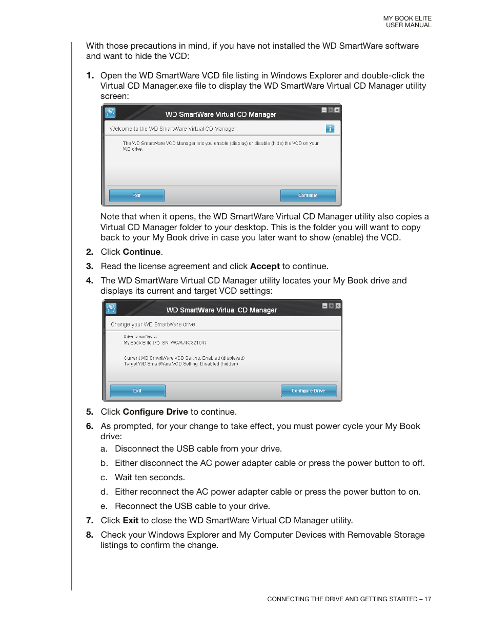 Western Digital My Book Elite User Manual User Manual | Page 22 / 85