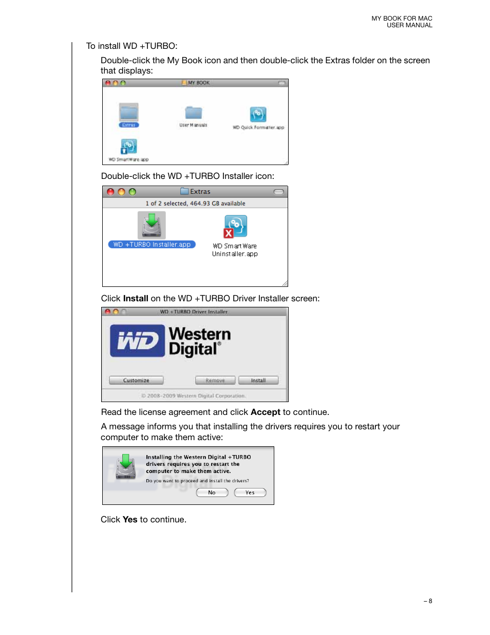 Western Digital My Book for Mac User Manual User Manual | Page 13 / 78