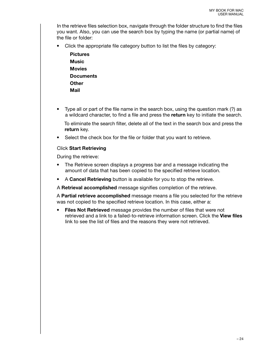 Western Digital My Book for Mac User Manual User Manual | Page 29 / 78