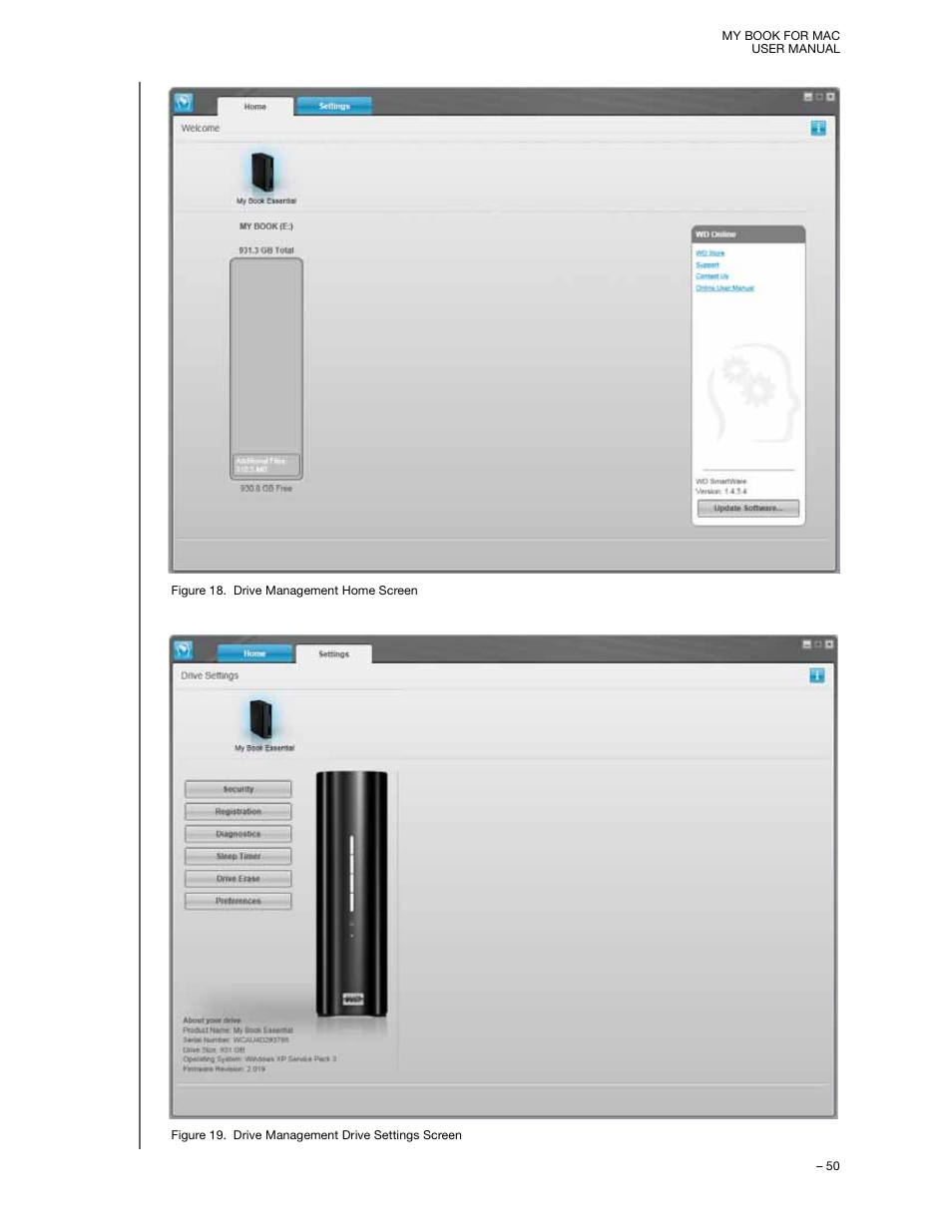 Western Digital My Book for Mac User Manual User Manual | Page 55 / 78